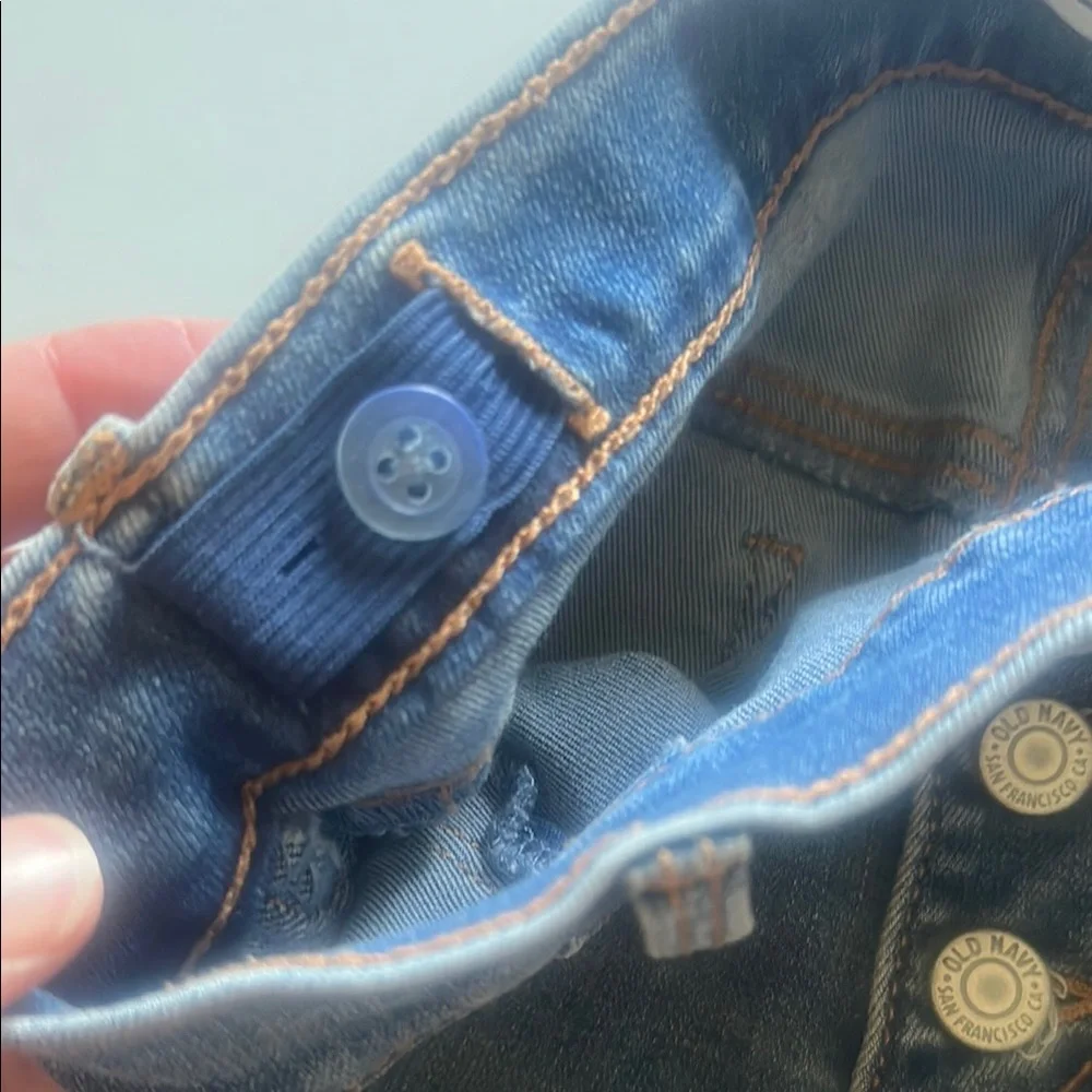 Old Navy Girls’ Distressed Blue Skinny Jeans